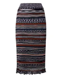 Missoni Gerippter Midirock Multicolor