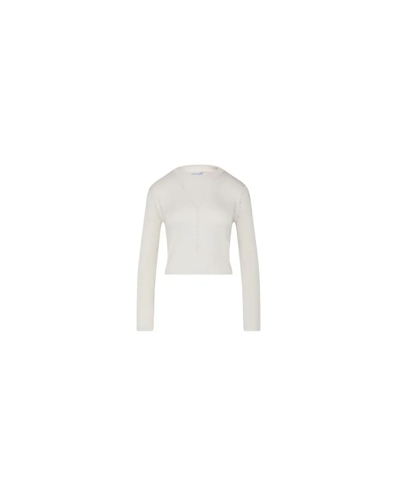 Bottega Veneta Hose im lässigen Schnitt Off-white