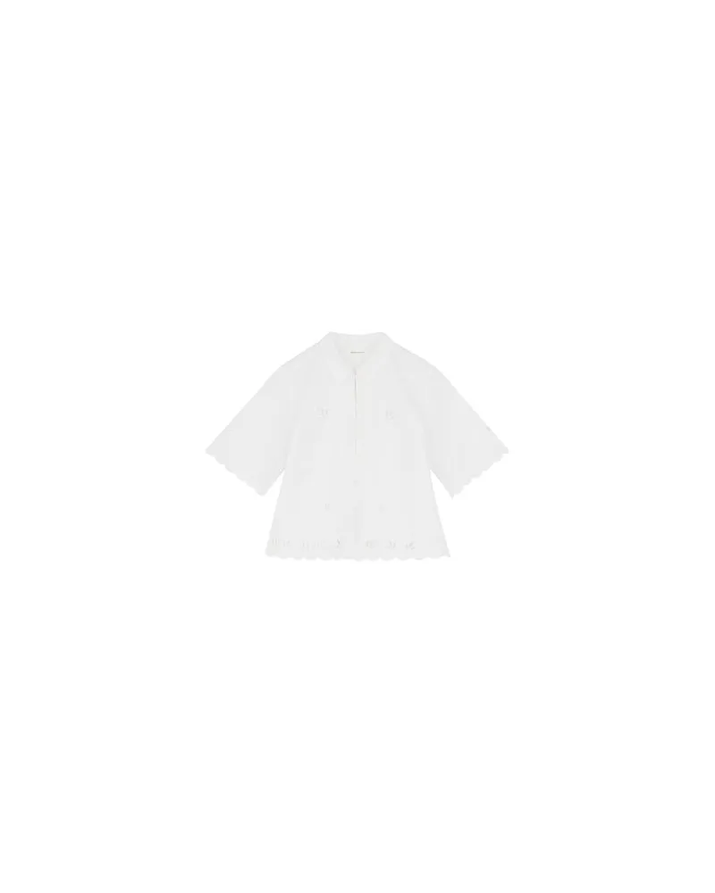 Bottega Veneta Hose im lässigen Schnitt Off-white