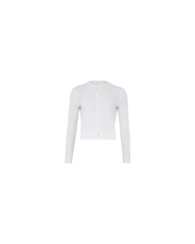 Bottega Veneta Hose im lässigen Schnitt Off-white
