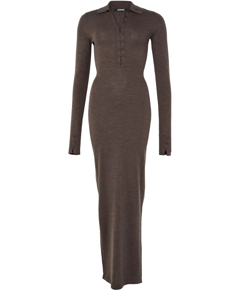 Jacquemus Polo Kleid The Merino 