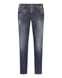 Dolce & Gabbana Slim-Jeans Multicolor