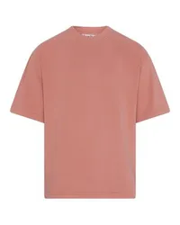 Acne Studios Kurzarm-T-Shirt Pink