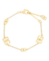 Dolce & Gabbana Armband mit Strasssteinen Gold