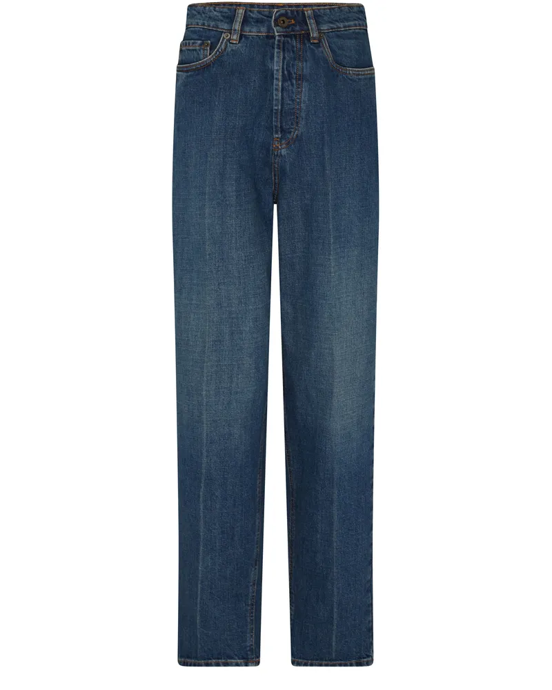 Miu Miu Weit geschnittene Jeans aus Denim 