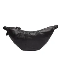 Christophe Lemaire Mittelgroße Tasche Croissant Black