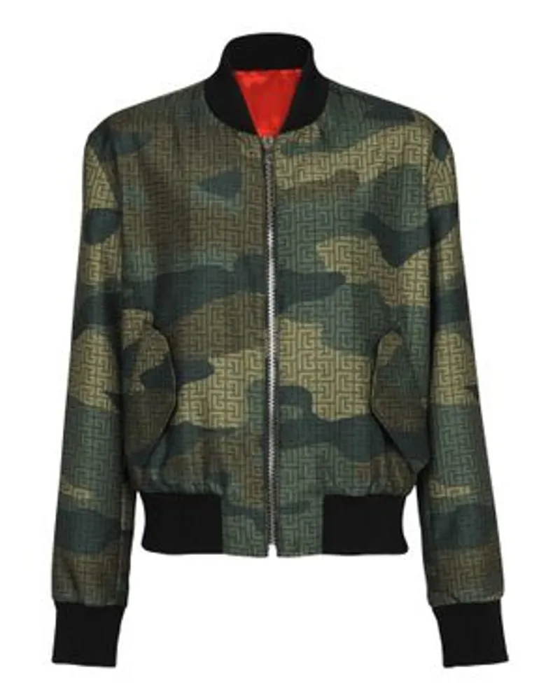 Balmain Bomberjacke Green