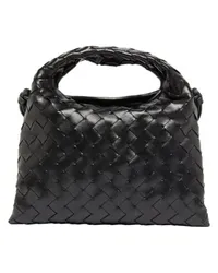 Bottega Veneta Tasche Hop Miniformat Black