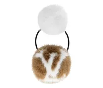 LV Cosy Mink Fur elastisches Haarband