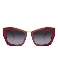 Miu Miu Sonnenbrille Cat Eye Red