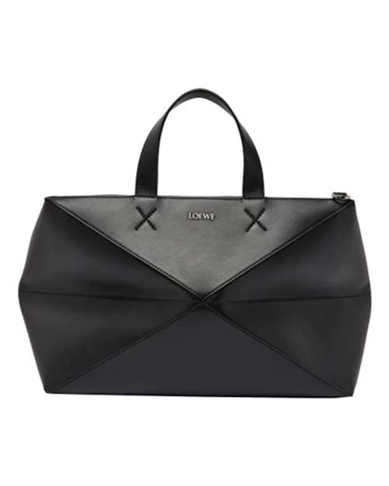 Loewe Reisetasche Puzzle Fold Black