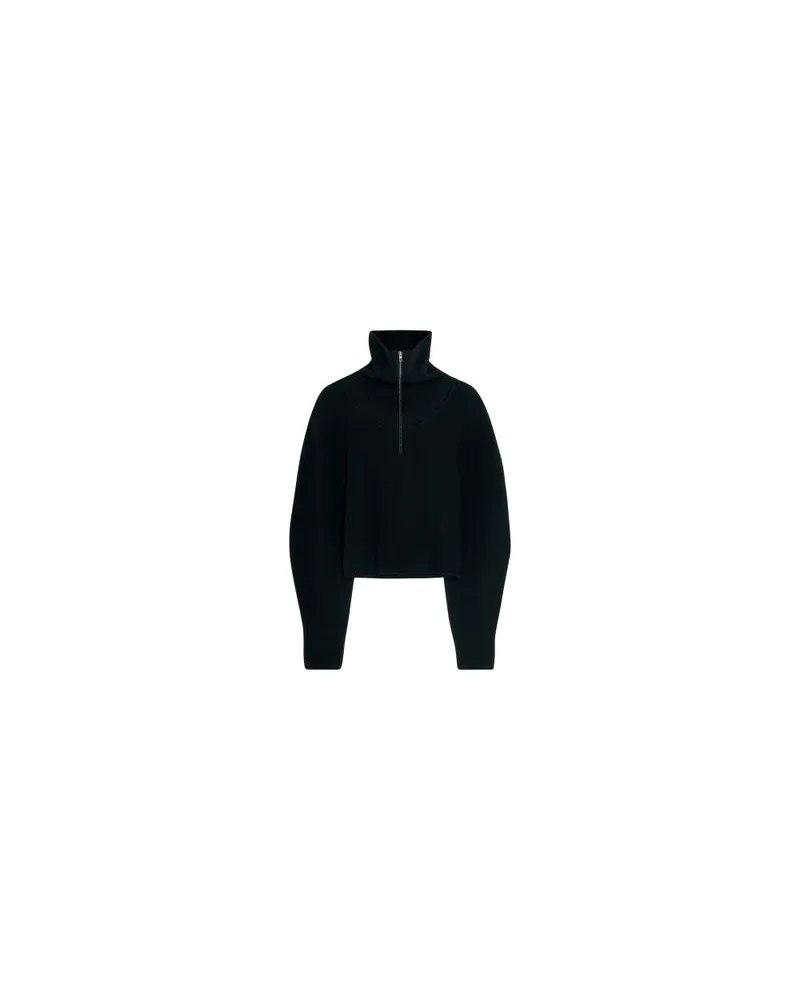 Christophe Lemaire Zipped sweater Black