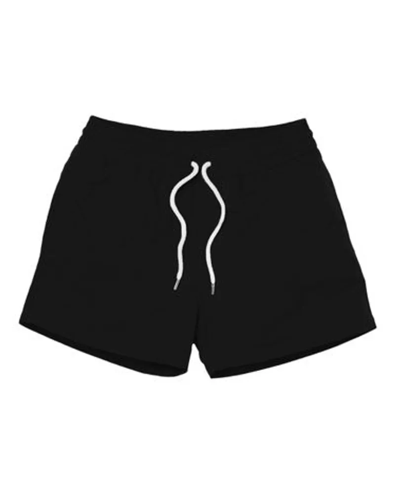 Frescobol Carioca Sportliche Badeshorts Black