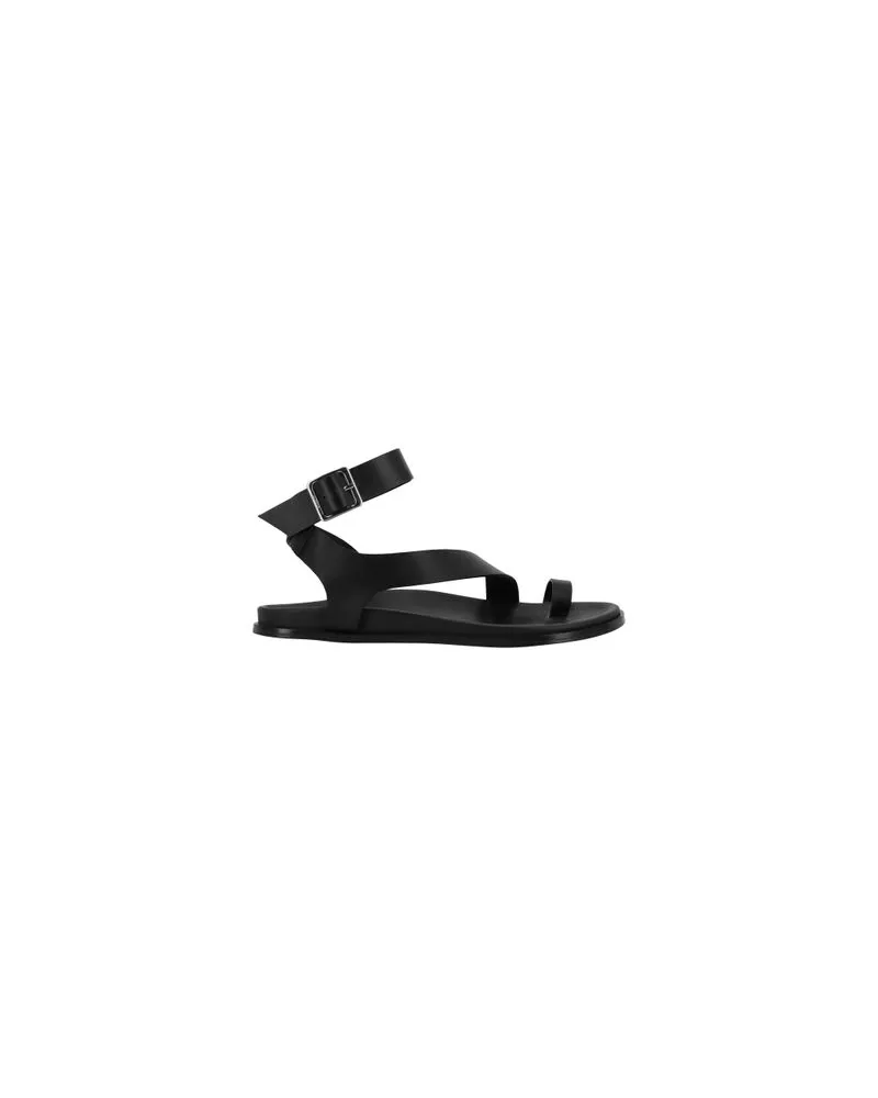 Alohas Ledersandalen Myles Black