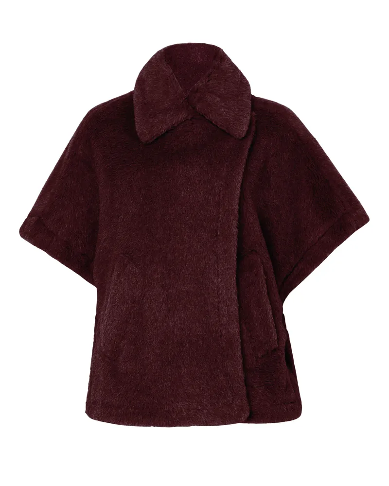 Max Mara Cape aus Teddy-Stoff Tebe 