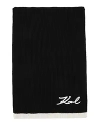 Karl Lagerfeld K/Signature Strickschal Black