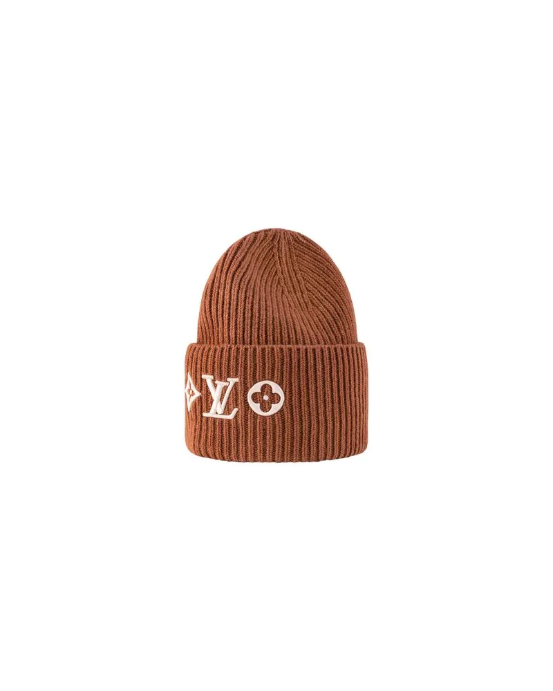 Louis Vuitton LV Headline Beanie Brown