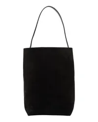 The Row Große Tote Bag N/S Park Black