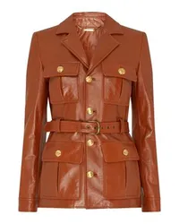 Chloé Utility-Jacke Brown