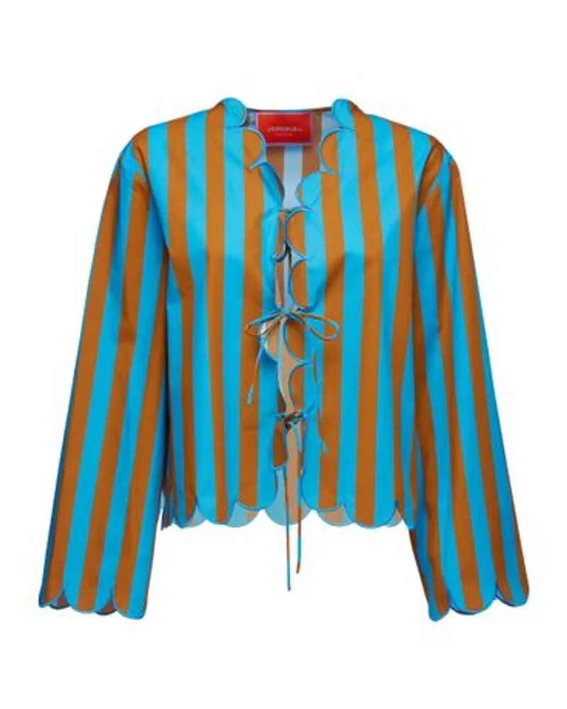 La DoubleJ Bestickte Jacke Double Dutch Multicolor