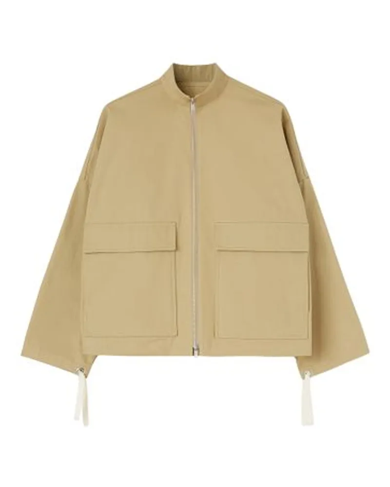 Jil Sander Jacke Beige