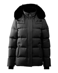 Moose Knuckles Jacke mit Lammfell Cloud 3q Black