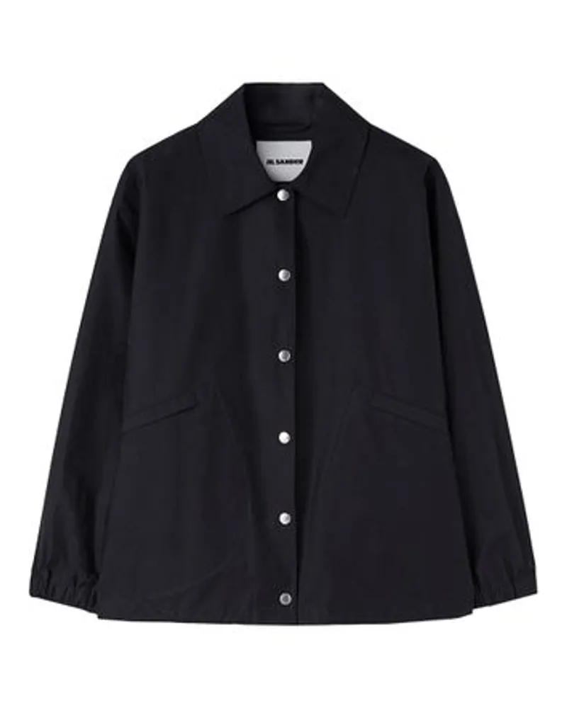 Jil Sander Logo-Jacke Black