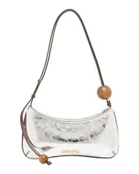 Jacquemus Le Bisou Perle Tasche Silver