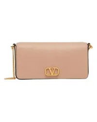 Valentino Garavani Clutch Vlogo Signature Pink