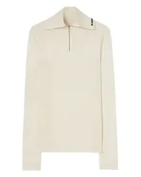 Jil Sander Shirt mit reißverschluss White