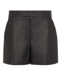 Fendi Shorts mit geradem Schnitt Black