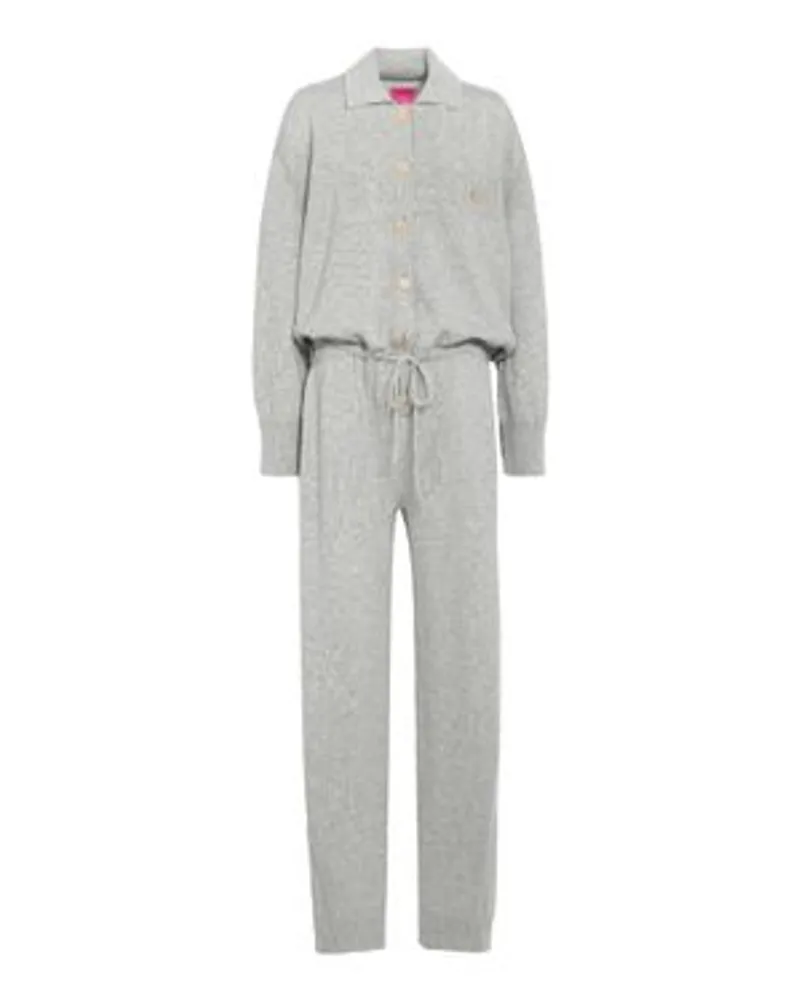 Barrie Sofia Coppola - Kaschmir-Jumpsuit Grey