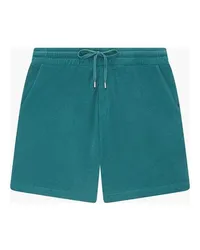 Frescobol Carioca Augusto Terry Baumwoll-Shorts Green