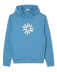 Sandro Hoodie mit Blume Black