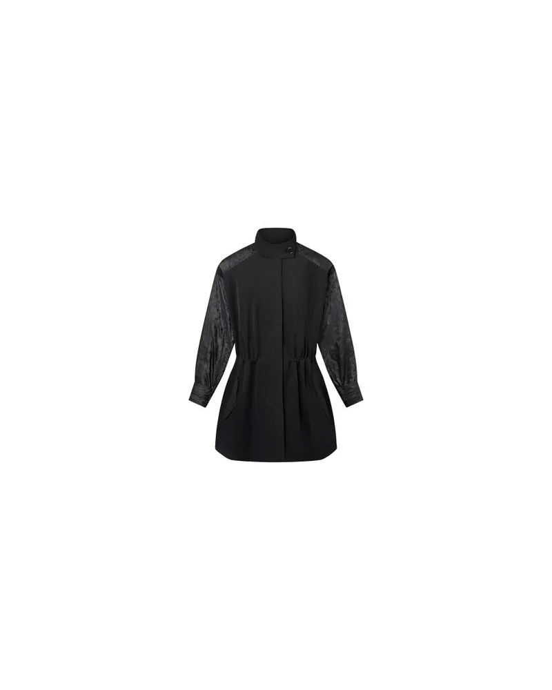 Louis Vuitton Oversized Parka mit Monogram Black