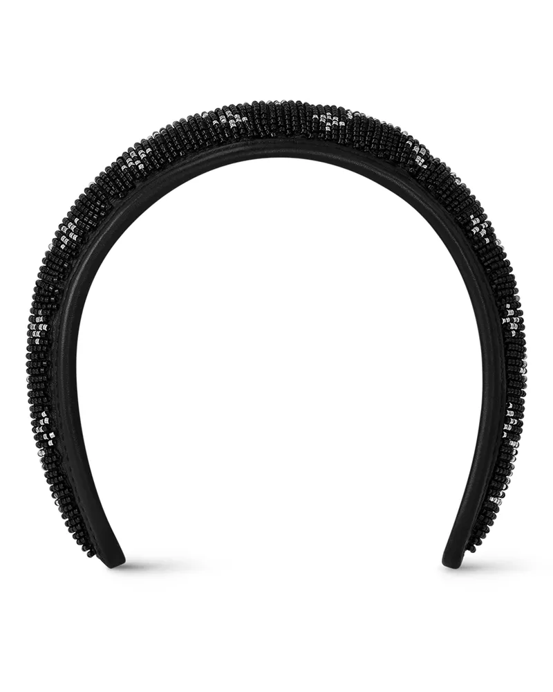 Louis Vuitton Beads Stirnband Black