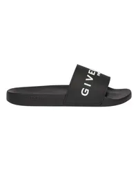 Givenchy Flache Sandalen Givenchy Paris Black