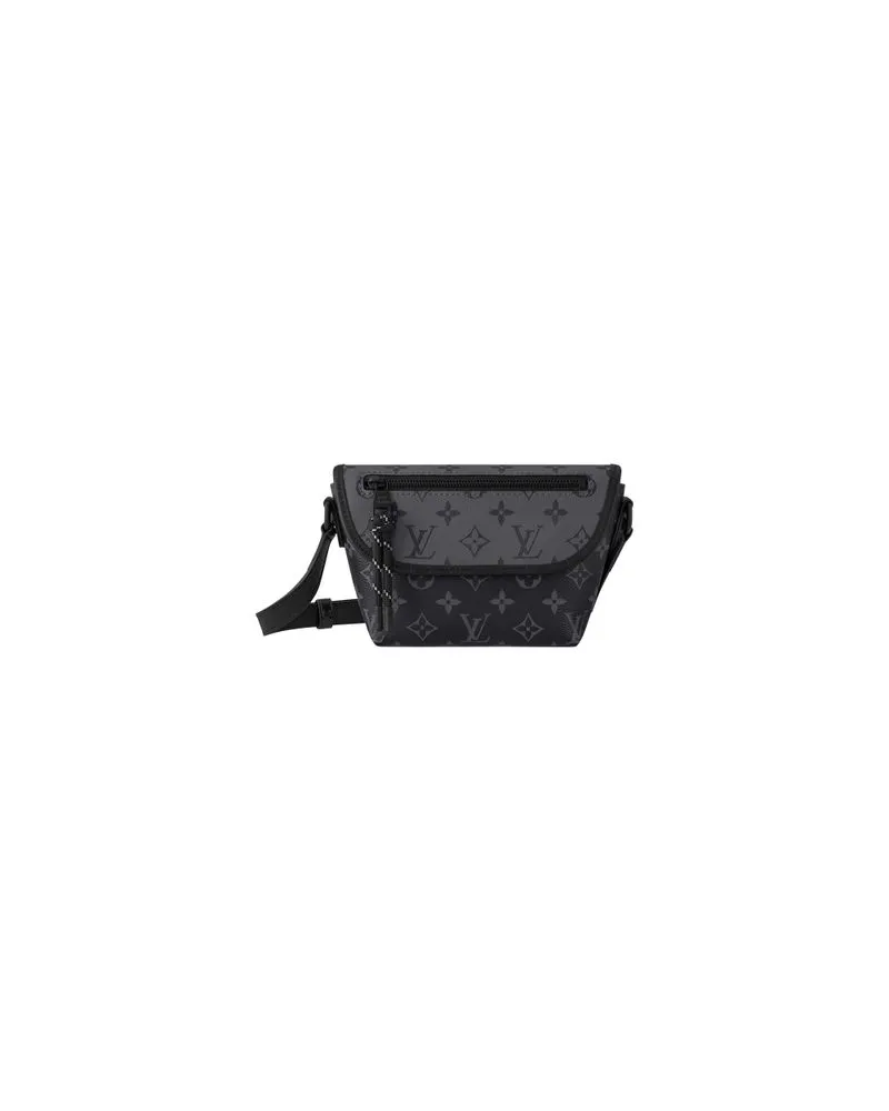 Louis Vuitton Kleine Pulse Schultertasche Black