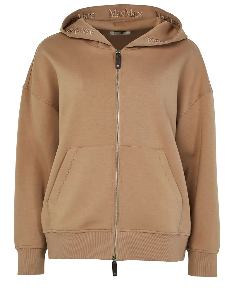 Max Mara Hoodie mit Reißverschluss Siena 