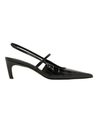 Totême Slingpumps The Sharp Slingbacks Black