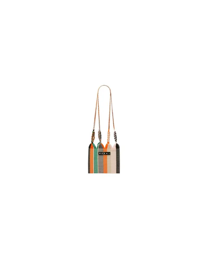 Marni Marni Market Schultertasche Hammock Orange