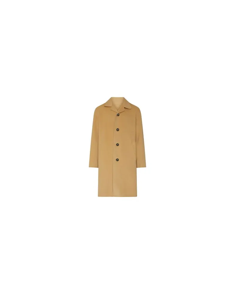 AMI Paris Car Coat Beige