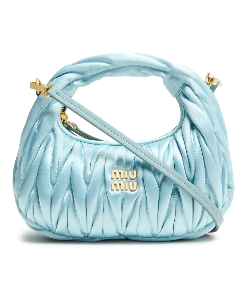 Miu Miu Minitasche Wander aus Satin 