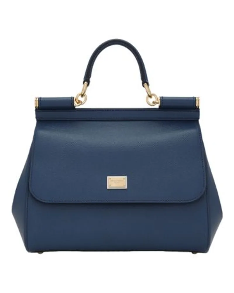 Dolce & Gabbana Handtasche Sicily Medium Blue