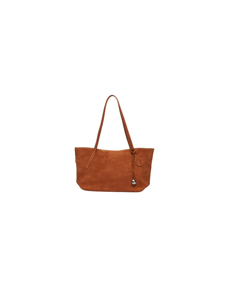 Loewe Cardigan aus Pelz Brown