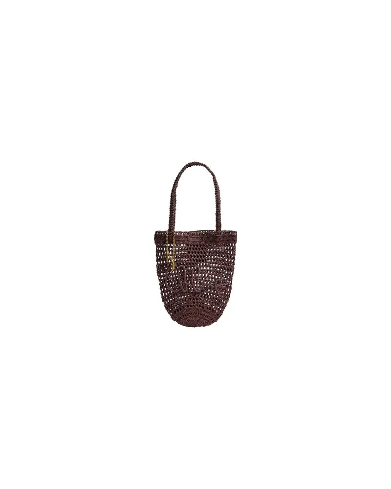Loewe Cardigan aus Pelz Brown