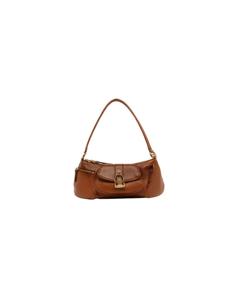 Loewe Cardigan aus Pelz Brown