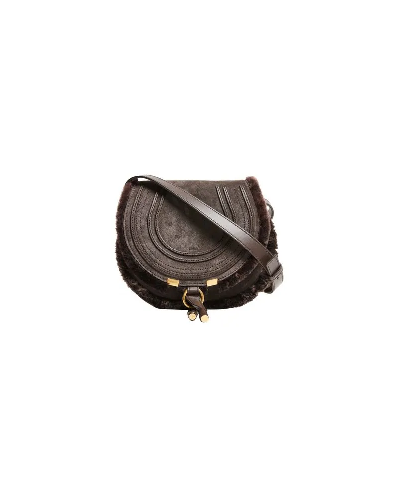 Loewe Cardigan aus Pelz Brown