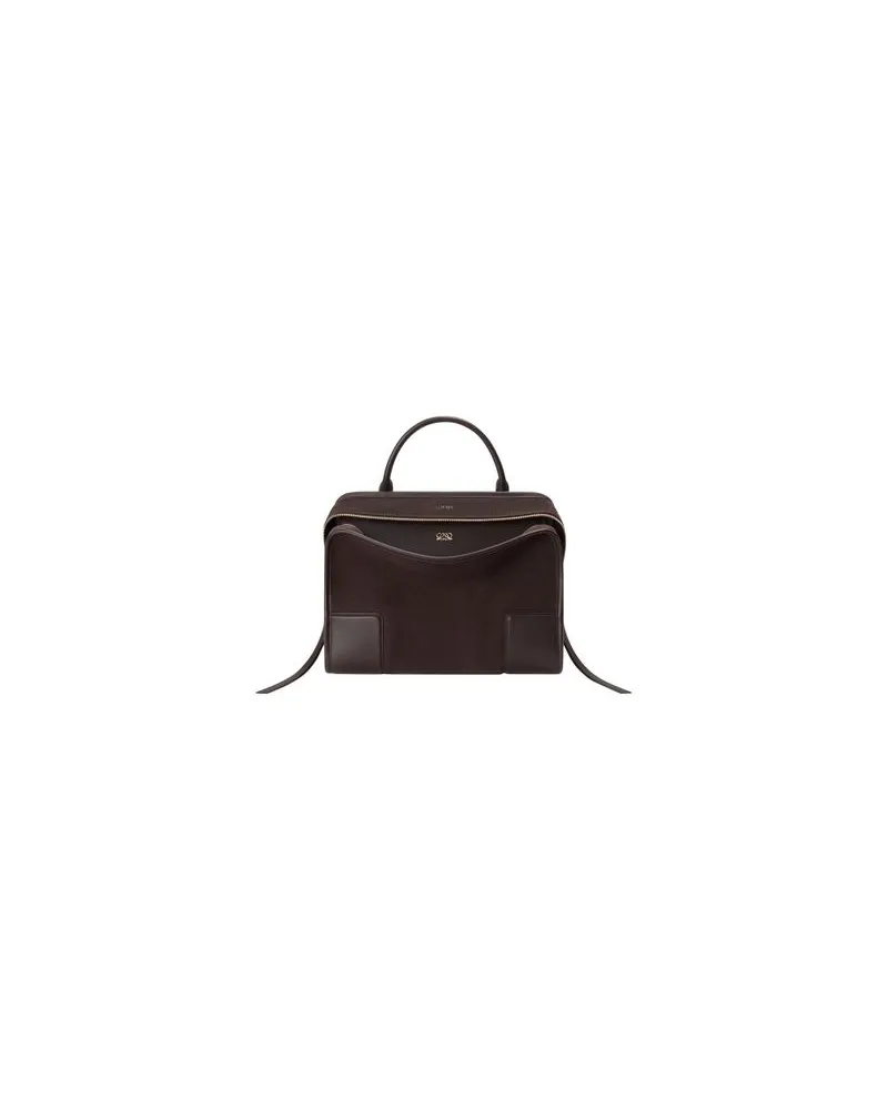 Loewe Cardigan aus Pelz Brown