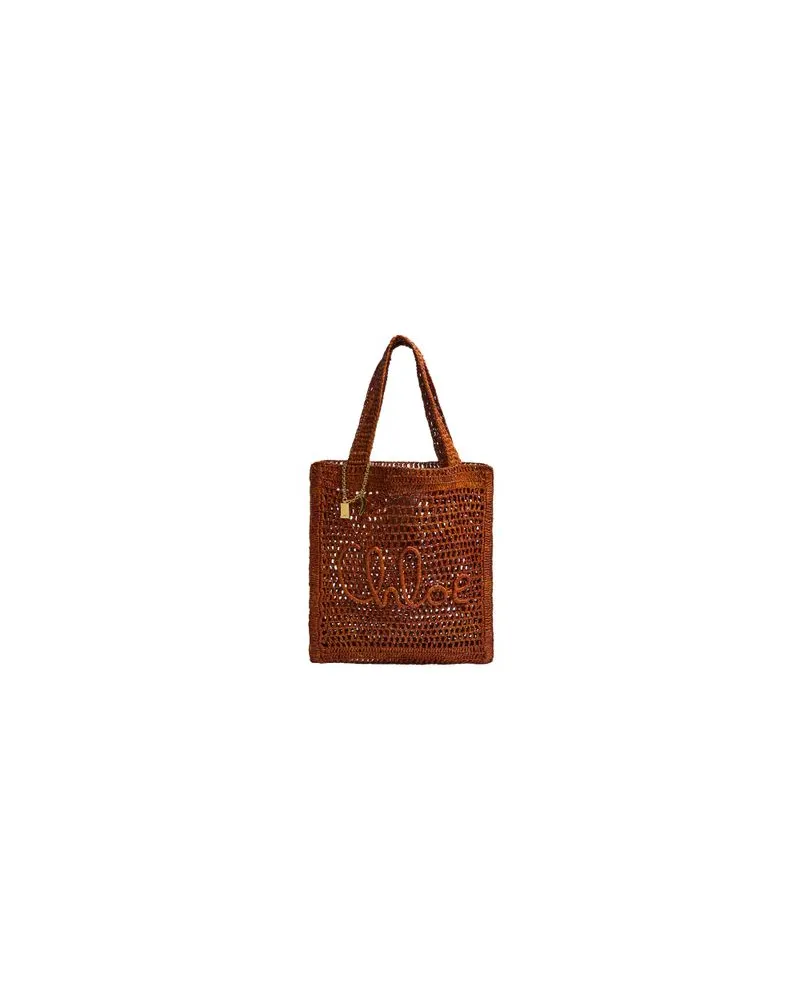 Loewe Cardigan aus Pelz Brown